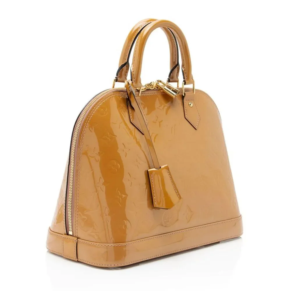Louis Vuitton Monogram Vernis Alma PM Satchel